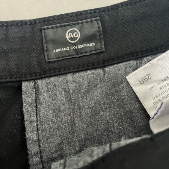 AG Adriano Goldschmied Black Pants Size 29R - Picture 6 of 8